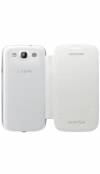 Original Samsung Galaxy S3 SIII i9300 Flip Case Battery Back Cover  - White  EFC-1G6FWECSTD