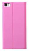 Xiaomi Mi3 - Leather Flip Case Magenta