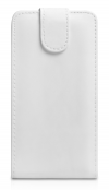 Sony Xperia Z2 - Leather Flip Case White (OEM)