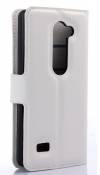 LG Leon (H340N) - Δερμάτινη Θήκη Stand Πορτοφόλι Άσπρο (OEM) LG Leon (H340N) - Δερμάτινη Θήκη Stand Πορτοφόλι Άσπρο (OEM)