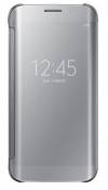 SAMSUNG Galaxy S6 Edge Clear View Cover Silver - (Samsung) (EF-ZG925BSE)