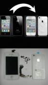 iPhone4 white kit - Μετατρέψτε το iPhone 4 απο μαύρο σε άσπρο!