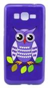 Samsung Galaxy Grand Prime SM-G530F - TPU Gel Case Design Owl (OEM)