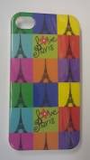 Apple iPhone 4/4S  - TPU Gel Case Eiffel Love Paris (OEM)