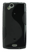 Μαύρη Θήκη Gel TPU S Line για Sony Ericsson Xperia Arc X12 / Arc S
