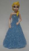 Decorative Led Miniature Princess Elsa With Light Blue Dress