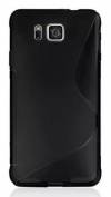Samsung Galaxy Alpha G850f - TPU Gel Case S-Line Black (OEM)