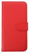 Leather Wallet Stand/Case for HTC Desire 620 Red (OEM)