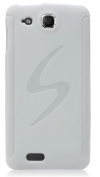 Θήκη TPU Gel για Alcatel One Touch Idol Ultra (OT-6033X) Λευκή (OEM)
