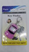 Whistle Key Finder Αυτοκίνητο διαμορφωμένο με αλυσίδα κλειδιού LED YY-321  Ρόζ Χρώματος  (OEM)