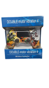 Wired DoubleShock 4 Gamepad for PS4 with pattern (OEM)