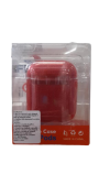 Coolyer Apple AirPods Gen 1 Case Red Glitter