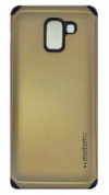 Samsung Galaxy A5 2018 / A8 2018 - TPU Motomo gold hard cover (OEM)