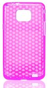 Samsung Galaxy s II i9100 / Plus i9105 Θήκη Gel TPU Case Λαμπερό Ρόζ (OEM)