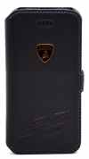 Δερμάτινη Θήκη Book Lamborghini για Apple iPhone 5/5S Ultra Slim 50th Anniversary Μαύρη LCBLIP5SB Δερμάτινη Θήκη Book Lamborghini για Apple iPhone 5/5S Ultra Slim 50th Anniversary Μαύρη LCBLIP5SB