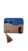 PINK POCKET WALLET WITH CAT (OEM)