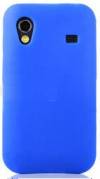 Blue Silicone Skin Case Cover For Galaxy Ace S5830