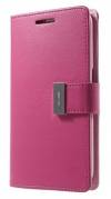Samsung Galaxy Note Edge N915F - Θήκη Flip Rich Diary Goospery Φούξια-Ροζ (Goospery) Samsung Galaxy Note Edge N915F - Θήκη Flip Rich Diary Goospery Φούξια-Ροζ (Goospery)