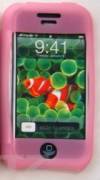 Θήκη σιλικόνης για iPhone 2G Ροζ ημιδιάφανο Θήκη σιλικόνης για iPhone 2G Ροζ ημιδιάφανο