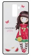 Hard Back Cover SANTORO Lonton Gorjuss Girl for Samsung Galaxy A6 Plus (2018) ()