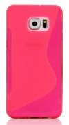 Samsung Galaxy S6 Edge + G928F - TPU Gel Case S-Line Pink (OEM)