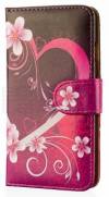 LG G4 (H815) - Δερμάτινη Θήκη Πορτοφόλι Μαύρη-Μώβ Love Heart (OEM) LG G4 (H815) - Δερμάτινη Θήκη Πορτοφόλι Μαύρη-Μώβ Love Heart (OEM)