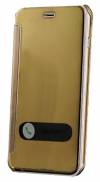 Apple iPhone iPhone 6 4,7" - Θήκη Book Ancus Mirror Clear View Χρυσαφί (Ancus) Apple iPhone iPhone 6 4,7" - Θήκη Book Ancus Mirror Clear View Χρυσαφί (Ancus)