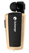 iXchange Stereo Retractable Bluetooth Headset Gold UA-25XB-N