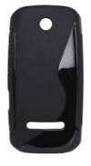 TPU Gel Case S-Line for Nokia Asha 305 / 306 Black (ΟΕΜ)