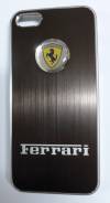 iPhone 5 / 5S Θήκη Πίσω Κάλυμμα Μεταλλική Ferrari Καφέ I5SCBCFMBR iPhone 5 / 5S Θήκη Πίσω Κάλυμμα Μεταλλική Ferrari Καφέ I5SCBCFMBR