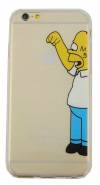 APPLE IPHONE 6/6S 4.7" -         SIMPON HOMER HOLDING APPLE LOGO(OEM)