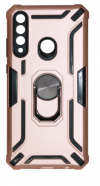 Θήκη Finger Ring Kickstand Armor για Huawei P40 Lite Ε  Χρυσο Ροζ (OEM)