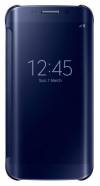 SAMSUNG Galaxy S6 Edge Clear View Cover Blue - (Samsung) (EF-ZG925BBE)