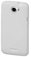 Θήκη TPU Gel S-Line για HTC One X / One XL Λευκό (OEM)