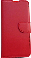 Leather Clasp Book Case for Xiaomi Redmi Note 8 - Red (OEM)