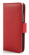 Δερμάτινη Stand Θήκη/Πορτοφόλι για HTC One mini Κόκκινο (ΟΕΜ)