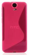 Θήκη TPU GEL Με Γραμμή S για HTC ONE E9+ Ρόζ (ΟΕΜ)