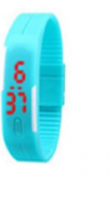 LED Pολόι Σιλικόνης Βραχιολάκι Unisex Πετρολ (OEM) LED Pολόι Σιλικόνης Βραχιολάκι Unisex Πετρολ (OEM)