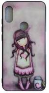 New Hard Back Cover Case SANTORO Lonton Gorjuss Girl for Xiaomi Redmi Note 6 Pro (OEM)