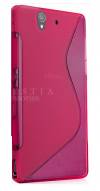 Sony Xperia Z Θήκη Σιλικόνης TPU S-line - Λαμπερό Ροζ Sony Xperia Z Θήκη Σιλικόνης TPU S-line - Λαμπερό Ροζ