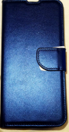 Leather Case Holder with Xiaomi Redmi Note 8 Pro - Navy Blue (OEM)