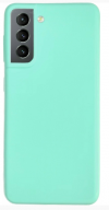 Mat Soft TPU Phone Case Cover for SAMSUNG S21  -  TURQUOISE  (OEM)