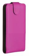 Sony Xperia E3 - Leather Flip Case Magenta (ΟΕΜ)