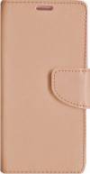 Samsung Galaxy A40 A405F Leather Wallet Stand Case rose-gold (oem)