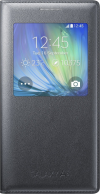 Samsung S-View Cover Charcoal Black (Galaxy A5) EF-CA500BCEGWW