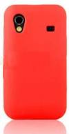 Red Silicone Skin Case Cover For Galaxy Ace S5830