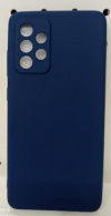 SILICONE CASE REAR BACK for Samsung A52 5G -  DARK Blue (OEM)