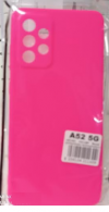 SILICONE CASE REAR BACK for Samsung A52 5G -  FUSCHIA (OEM)