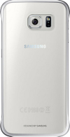 Samsung Clear Cover Silver (Galaxy S6 Edge) ef-qg925bsegww