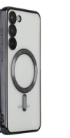 Θήκη Σιλικονης Διαφανες για Samsung Galaxy S23 με Kickstand ring για βάση στήριξης Θήκη Σιλικονης Διαφανες για Samsung Galaxy S23 με Kickstand ring για βάση στήριξης